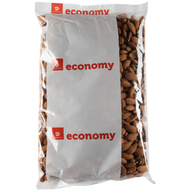 Economy Mandeln braun ganz 1 kg aromatische naturbelassene Mandeln für Snacks und Backen